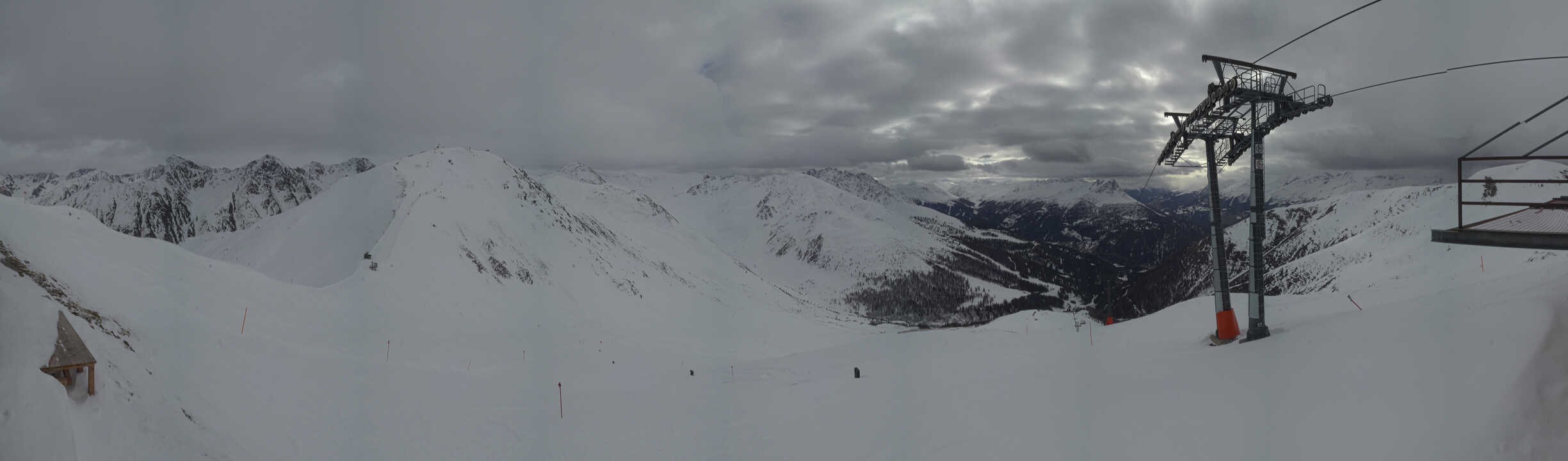 Archiv Foto Webcam Panoramablick Tscheyeck