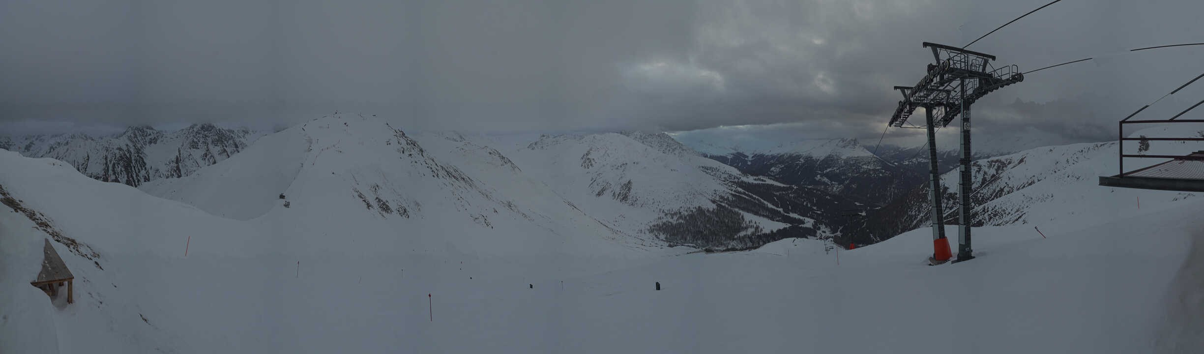 Archiv Foto Webcam Panoramablick Tscheyeck