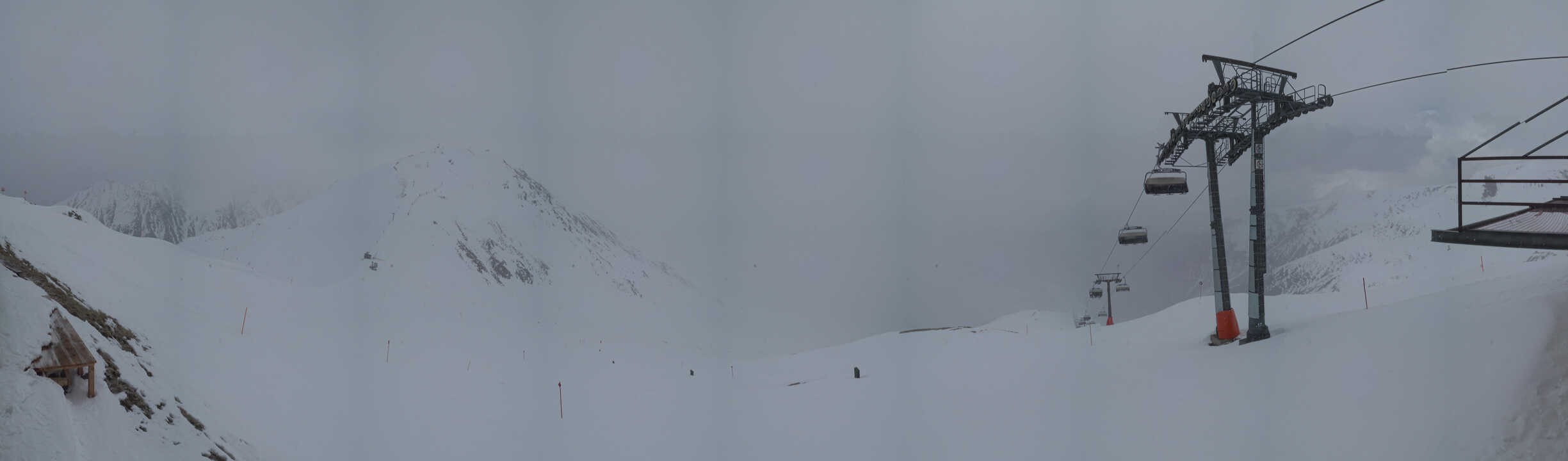 Archiv Foto Webcam Panoramablick Tscheyeck