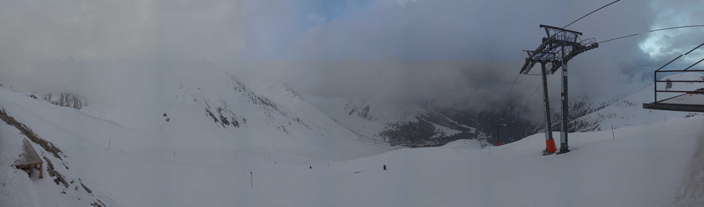 Archiv Foto Webcam Panoramablick Tscheyeck