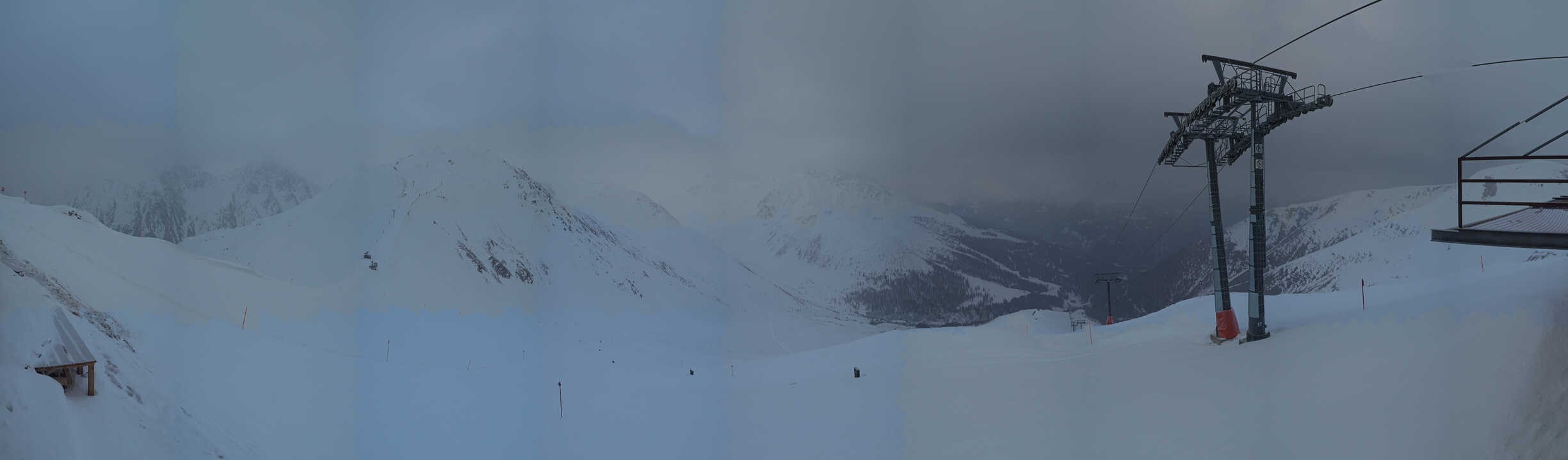 Archiv Foto Webcam Panoramablick Tscheyeck