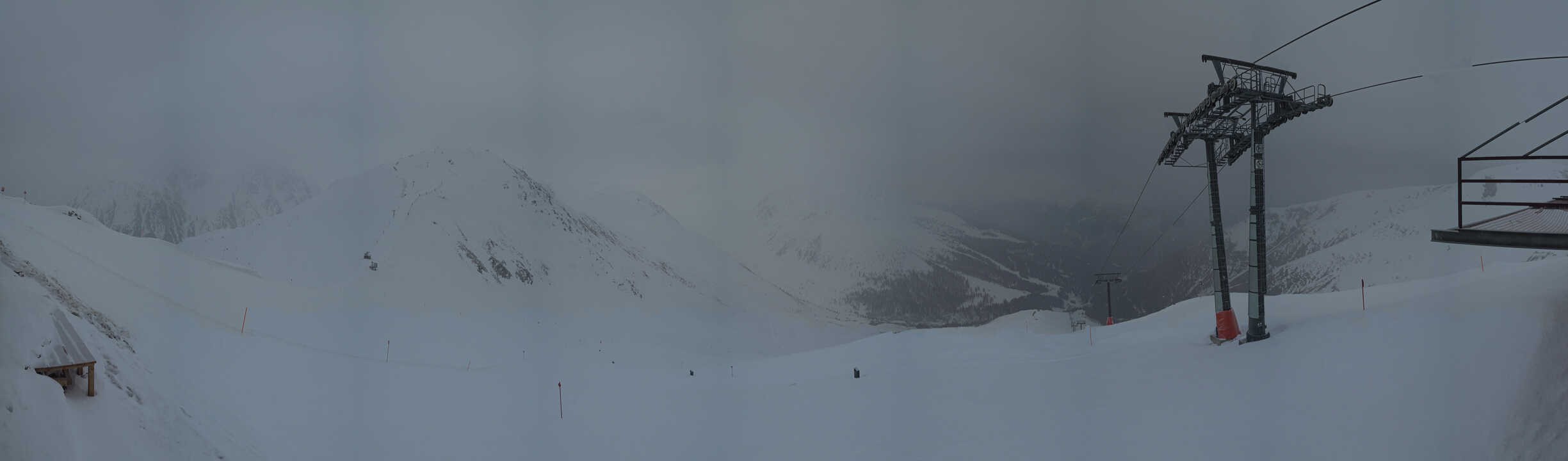 Archiv Foto Webcam Panoramablick Tscheyeck