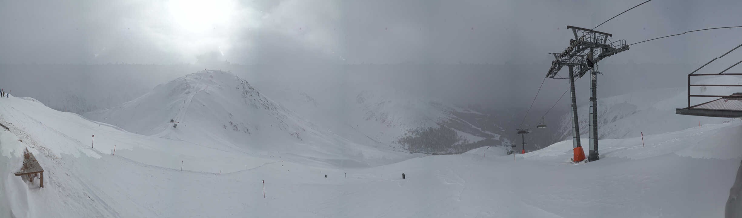 Archiv Foto Webcam Panoramablick Tscheyeck