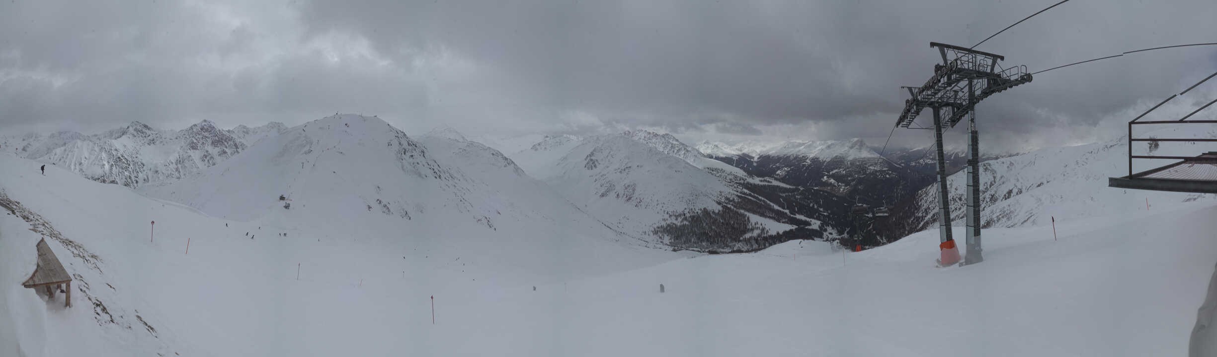 Archiv Foto Webcam Panoramablick Tscheyeck