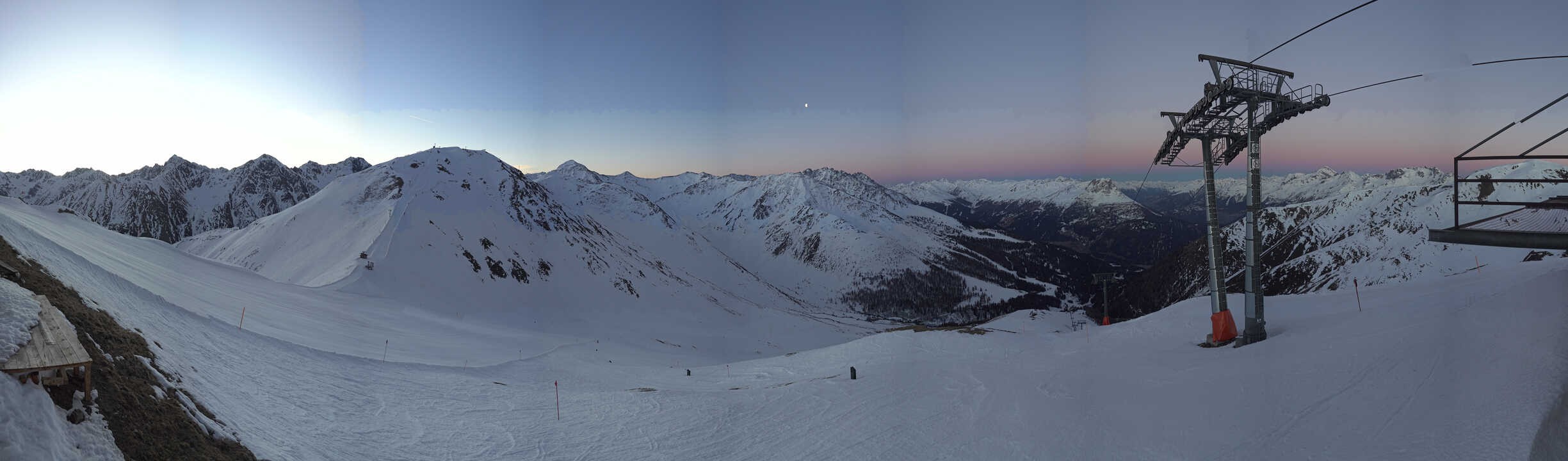 Archiv Foto Webcam Panoramablick Tscheyeck