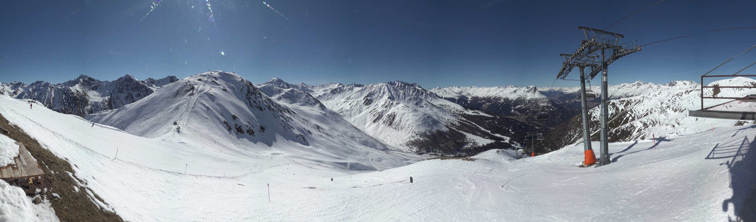 Archiv Foto Webcam Panoramablick Tscheyeck