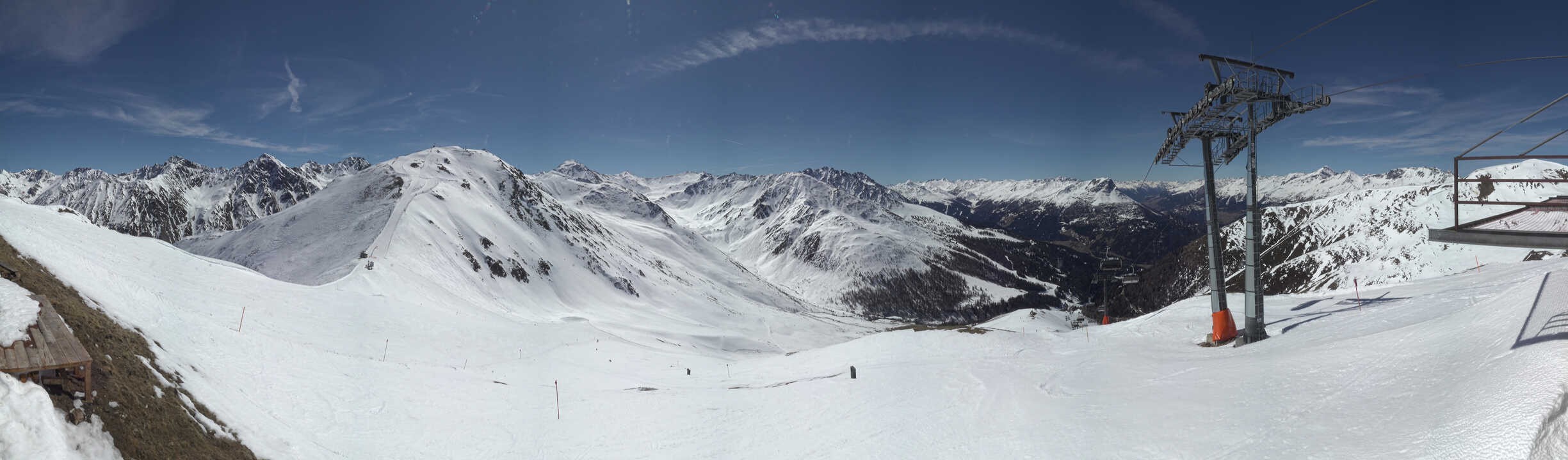 Archiv Foto Webcam Panoramablick Tscheyeck