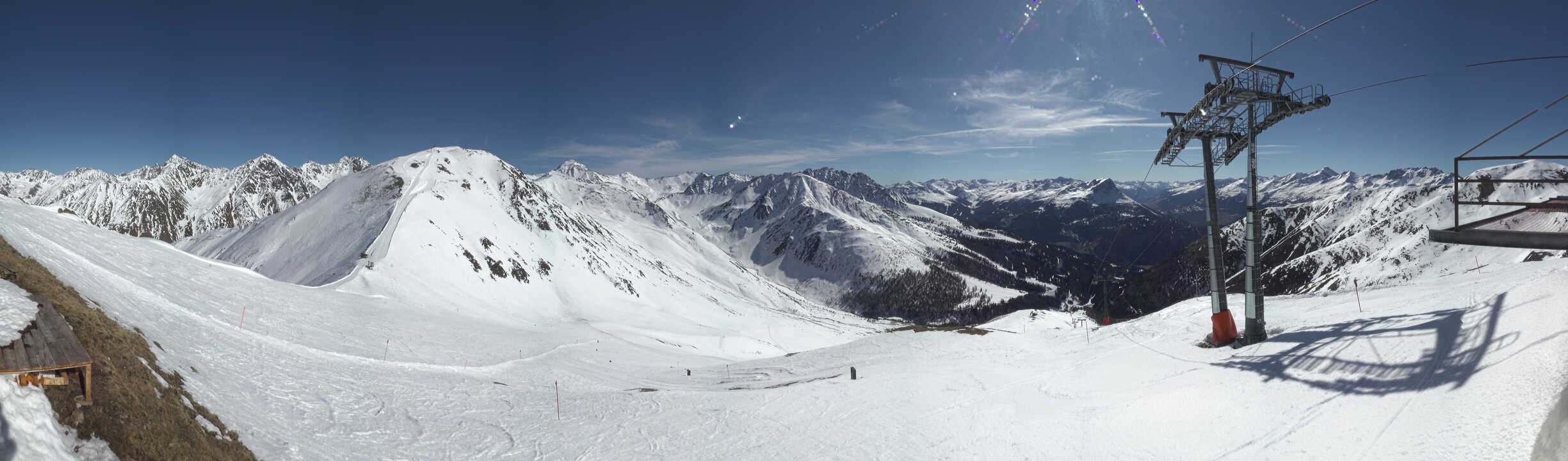 Archiv Foto Webcam Panoramablick Tscheyeck