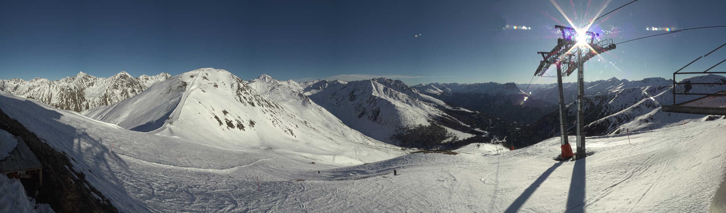 Archiv Foto Webcam Panoramablick Tscheyeck