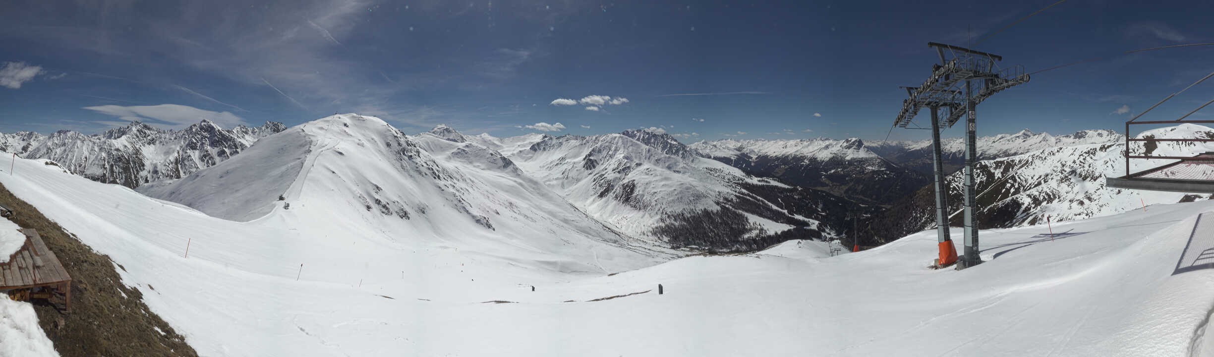 Archiv Foto Webcam Panoramablick Tscheyeck