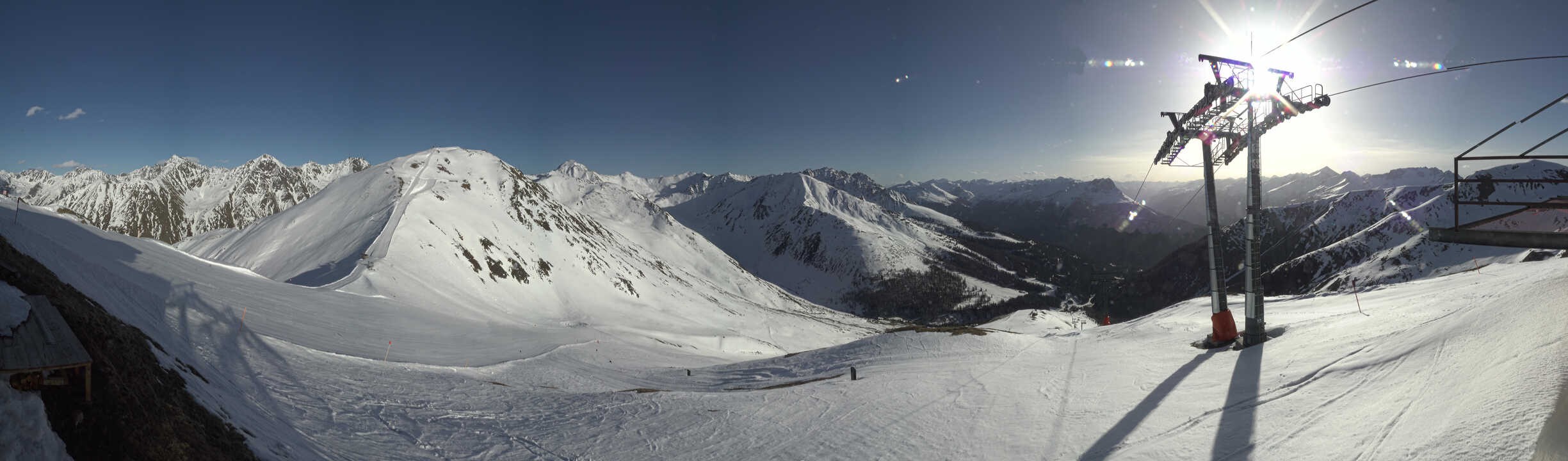 Archiv Foto Webcam Panoramablick Tscheyeck