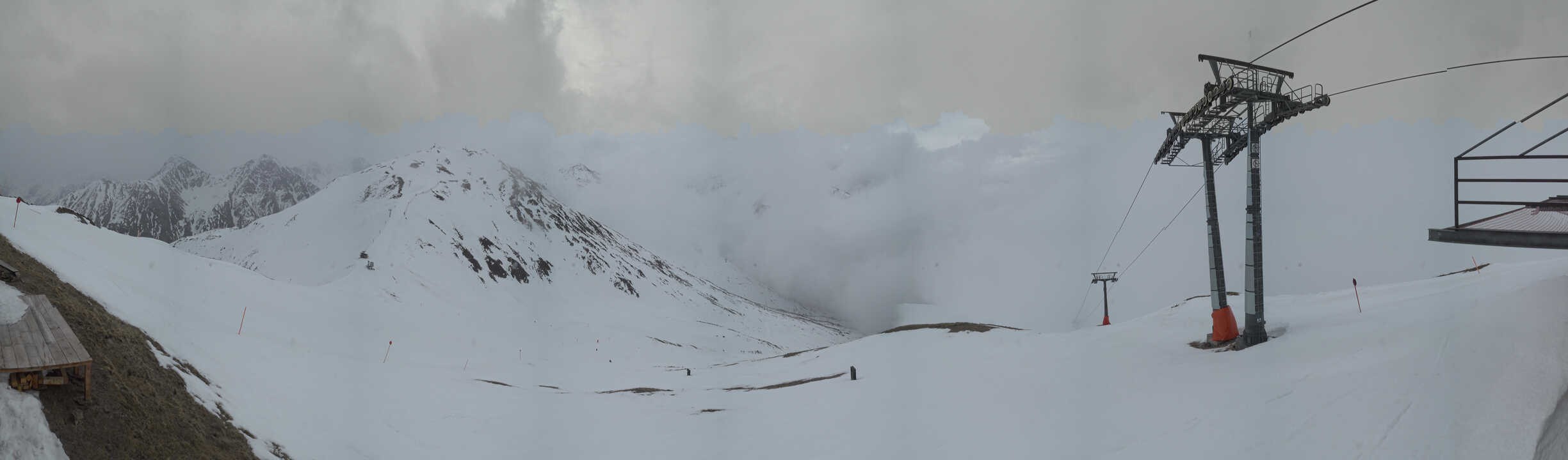 Archiv Foto Webcam Panoramablick Tscheyeck