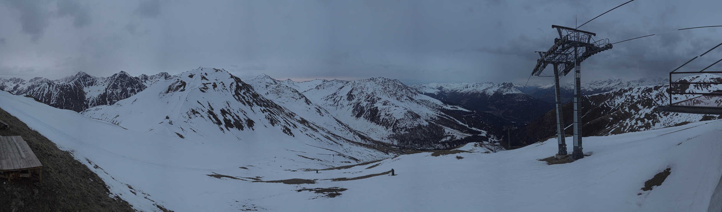 Archiv Foto Webcam Panoramablick Tscheyeck