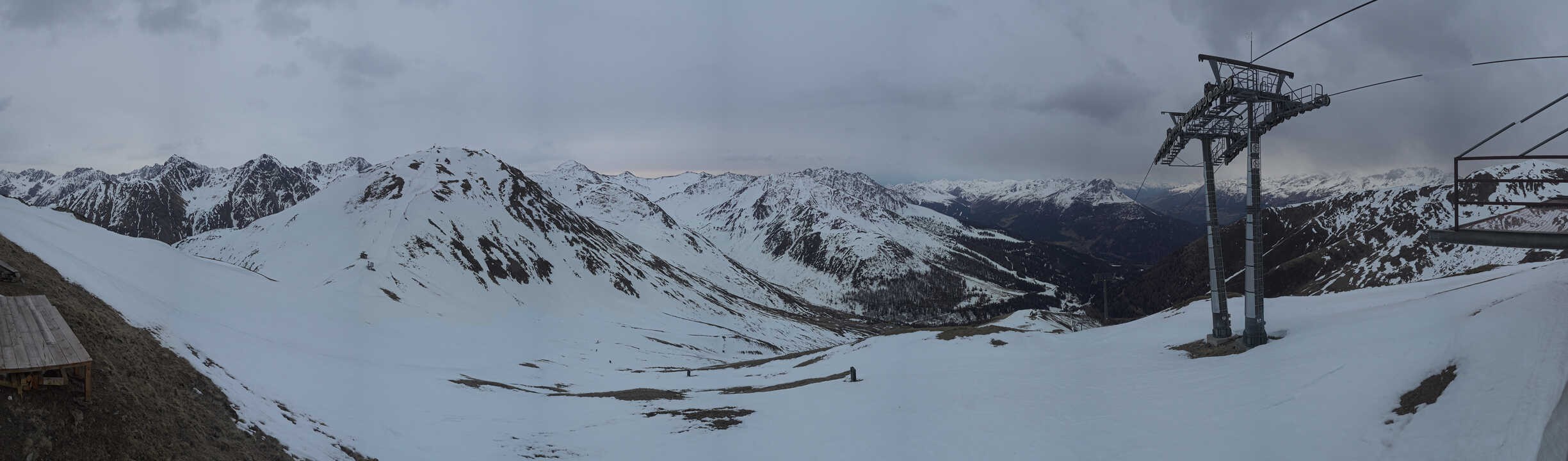 Archiv Foto Webcam Panoramablick Tscheyeck