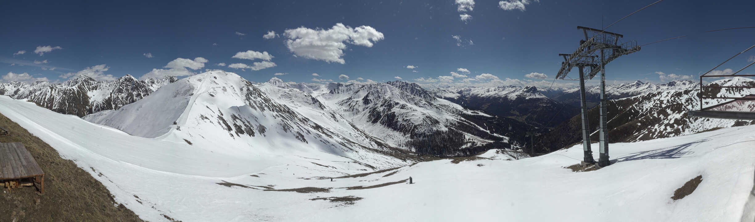 Archiv Foto Webcam Panoramablick Tscheyeck