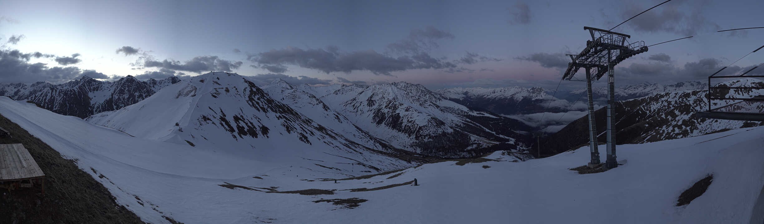 Archiv Foto Webcam Panoramablick Tscheyeck