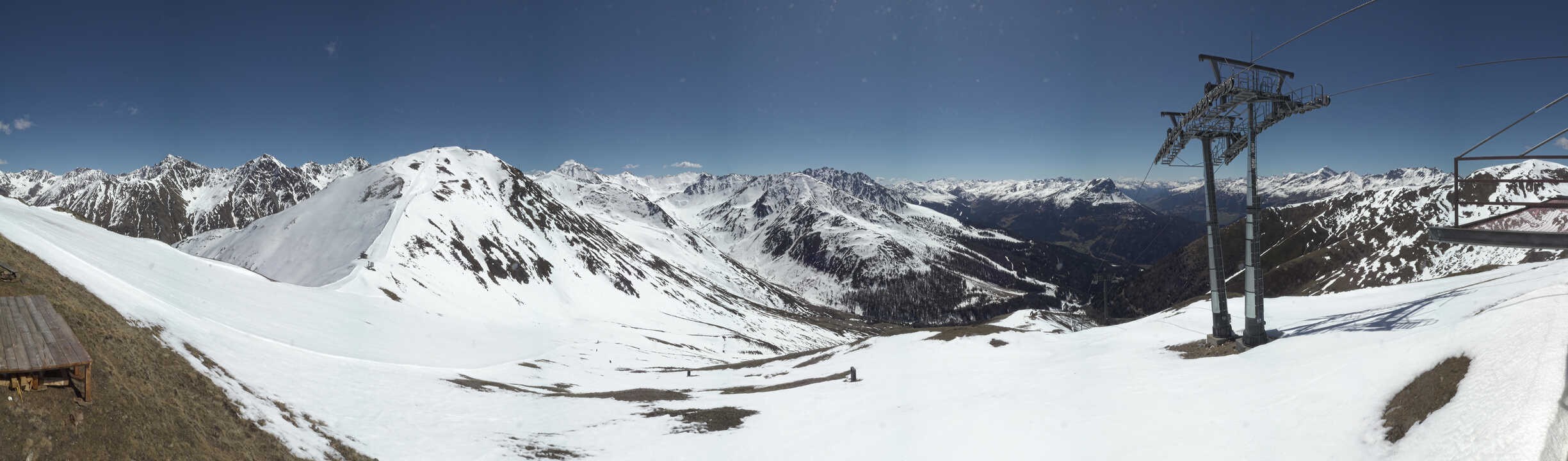 Archiv Foto Webcam Panoramablick Tscheyeck