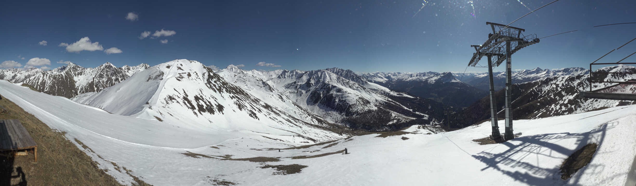 Archiv Foto Webcam Panoramablick Tscheyeck