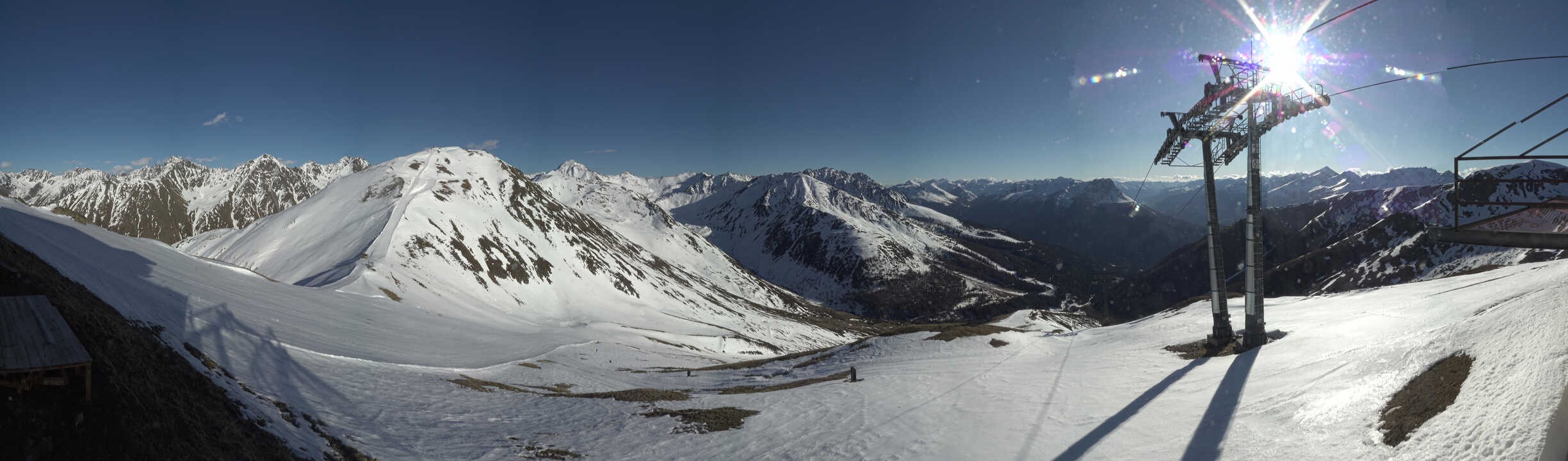 Archiv Foto Webcam Panoramablick Tscheyeck