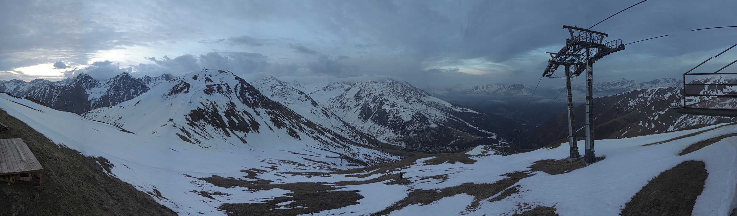 Archiv Foto Webcam Panoramablick Tscheyeck