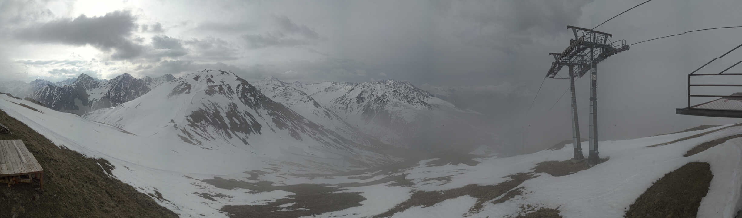 Archiv Foto Webcam Panoramablick Tscheyeck