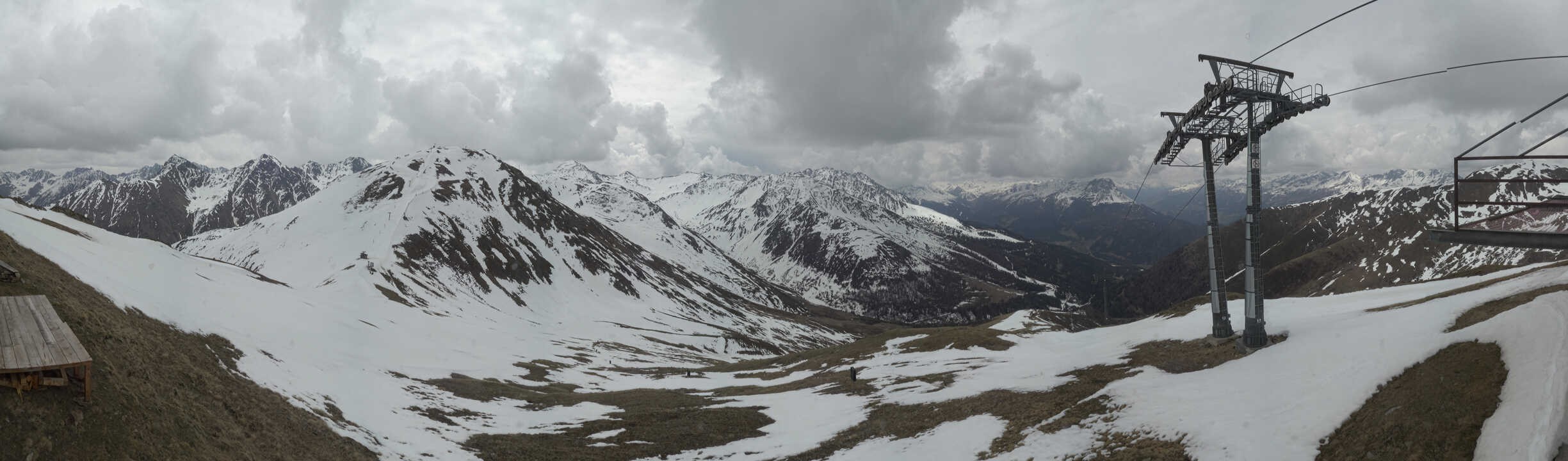 Archiv Foto Webcam Panoramablick Tscheyeck