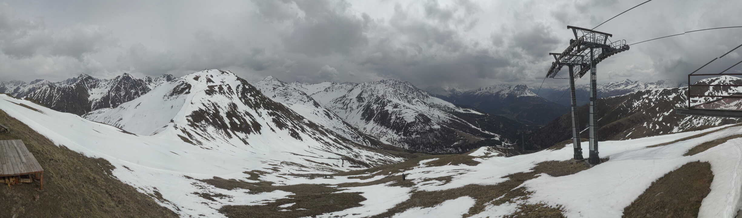 Archiv Foto Webcam Panoramablick Tscheyeck