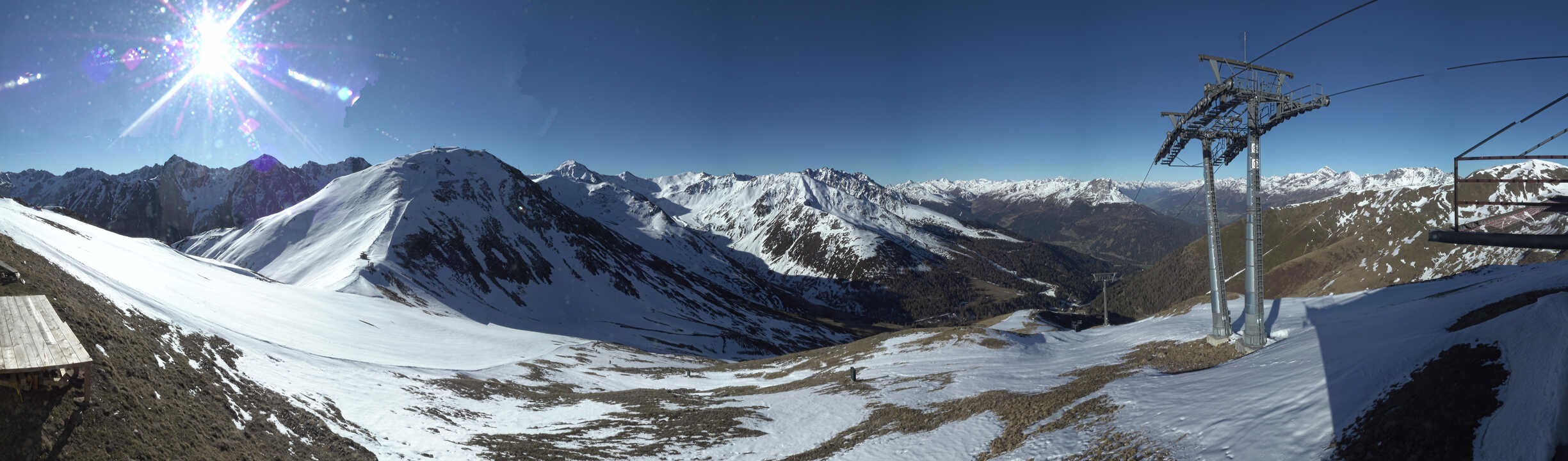Archiv Foto Webcam Panoramablick Tscheyeck