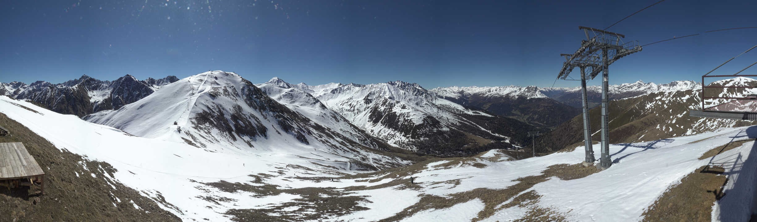 Archiv Foto Webcam Panoramablick Tscheyeck