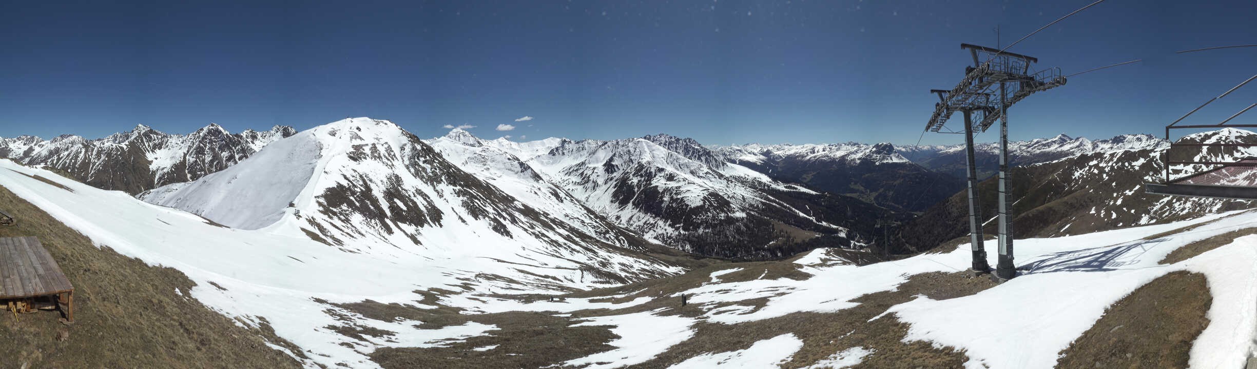 Archiv Foto Webcam Panoramablick Tscheyeck