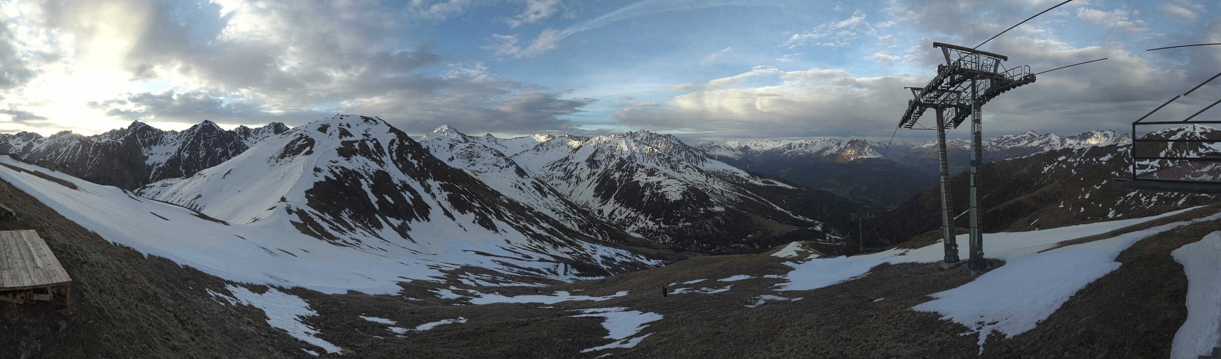 Archiv Foto Webcam Panoramablick Tscheyeck