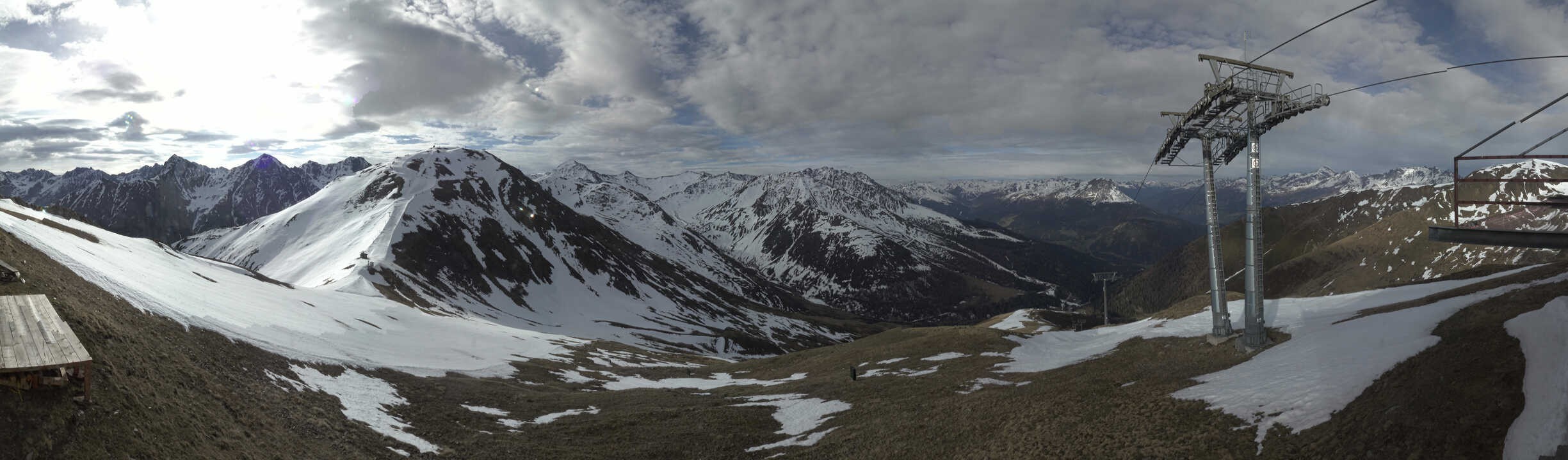 Archiv Foto Webcam Panoramablick Tscheyeck