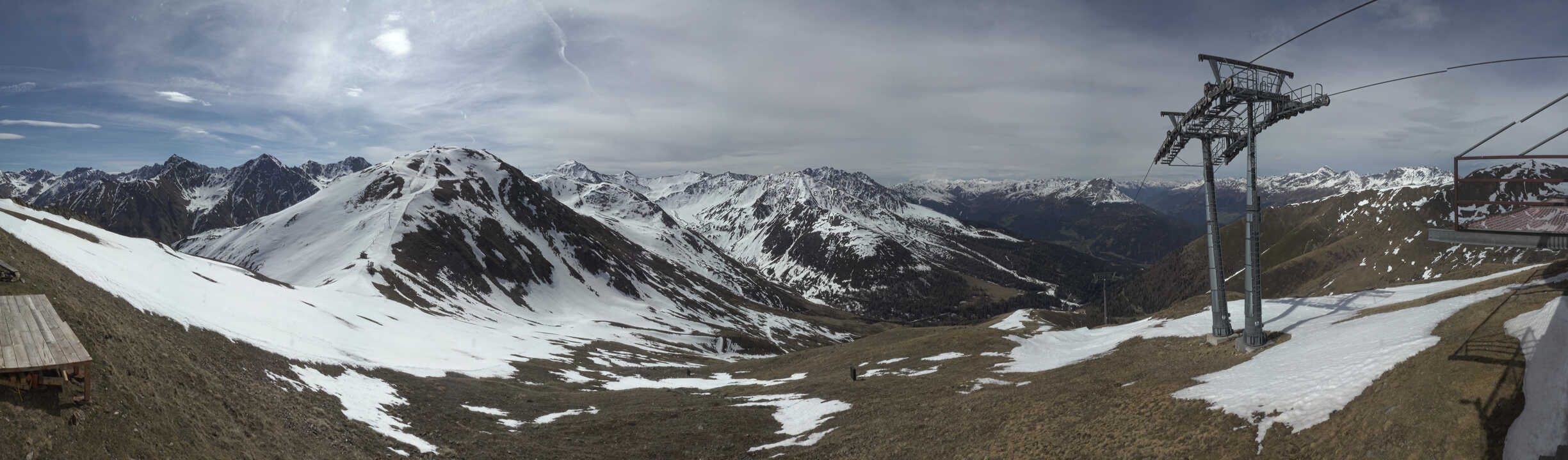 Archiv Foto Webcam Panoramablick Tscheyeck