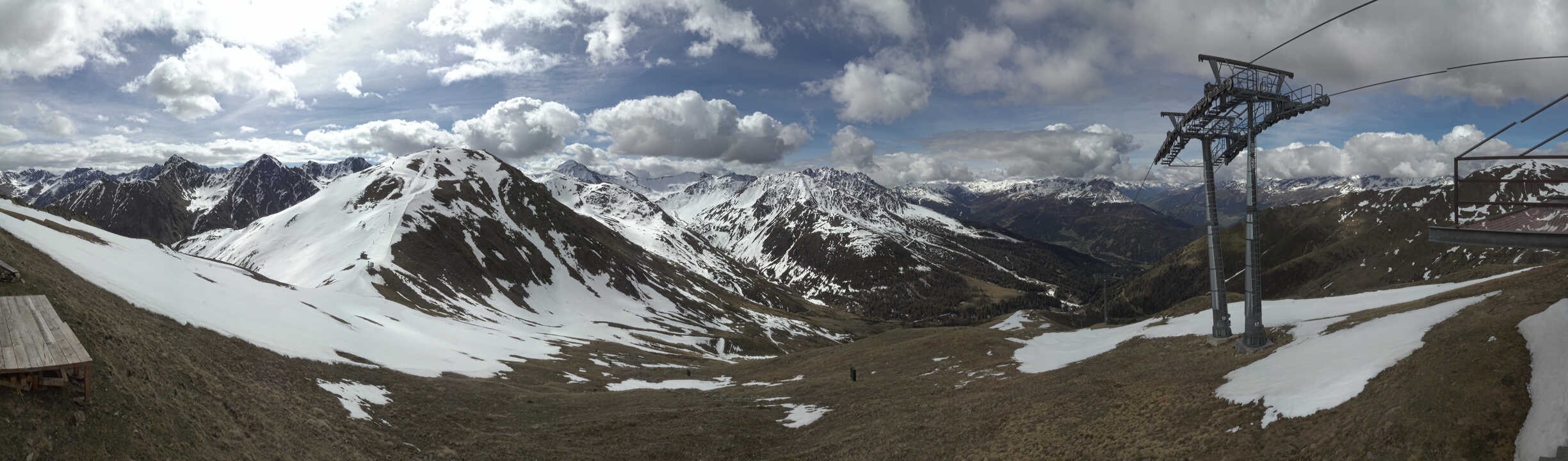 Archiv Foto Webcam Panoramablick Tscheyeck