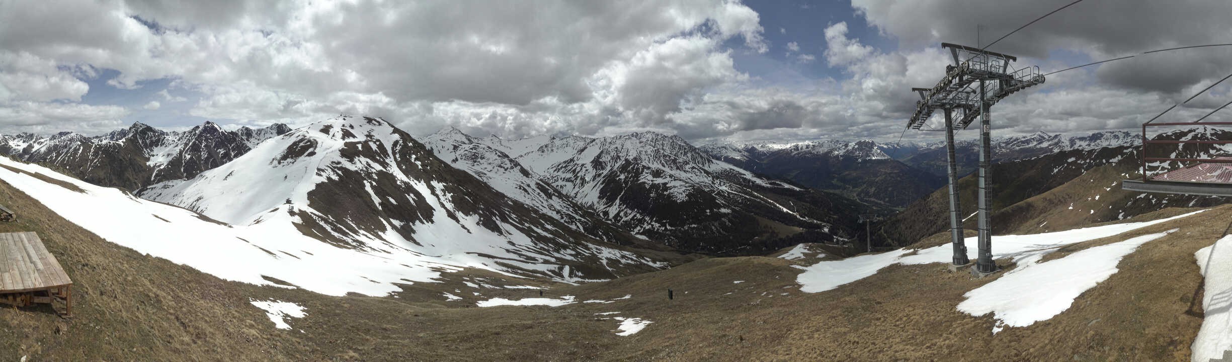 Archiv Foto Webcam Panoramablick Tscheyeck