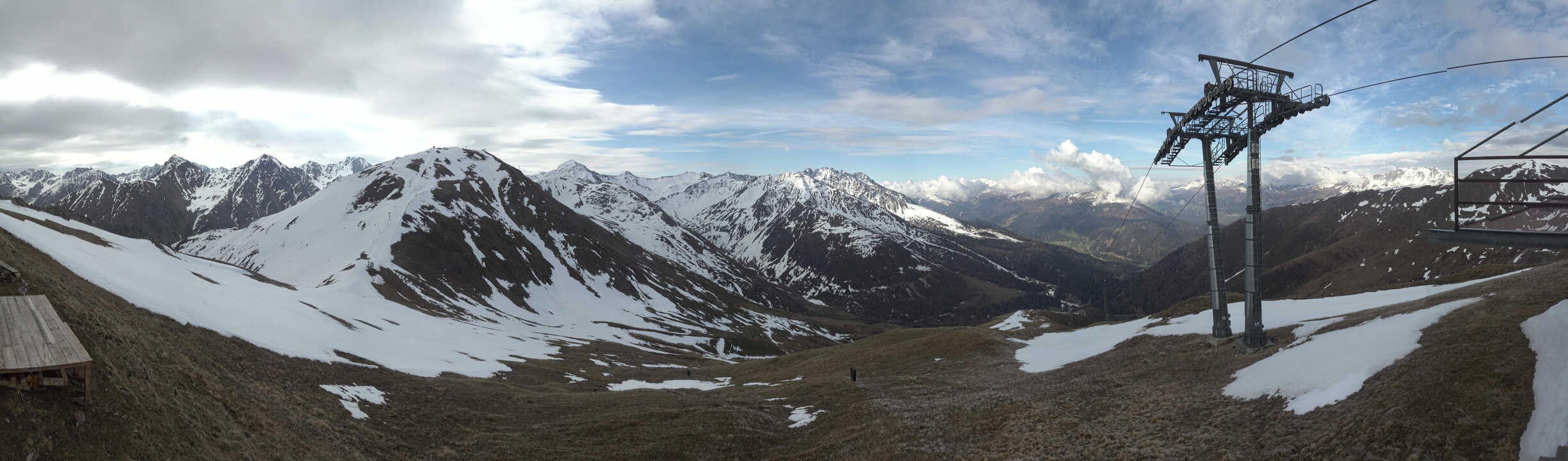 Archiv Foto Webcam Panoramablick Tscheyeck