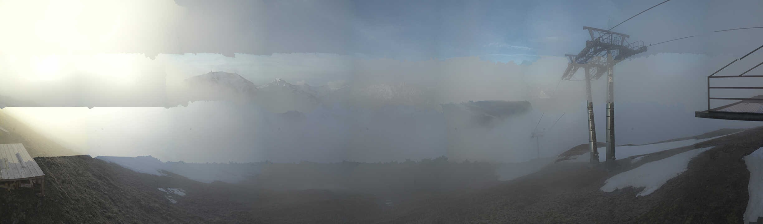 Archiv Foto Webcam Panoramablick Tscheyeck