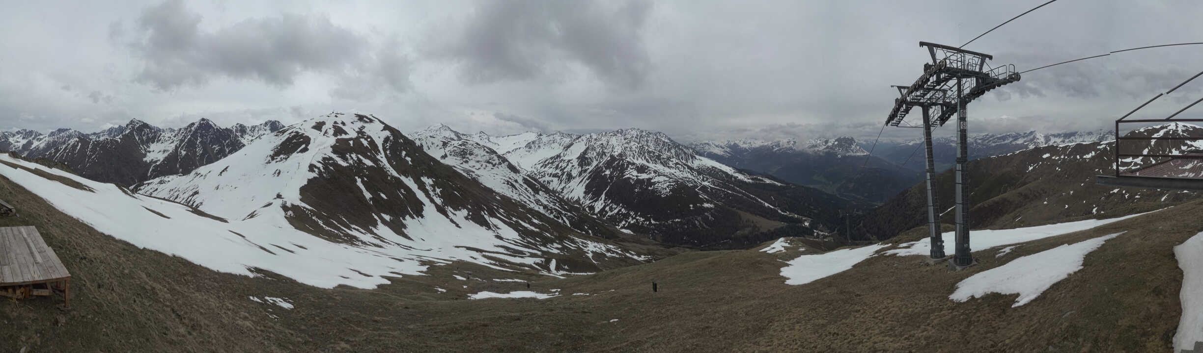 Archiv Foto Webcam Panoramablick Tscheyeck