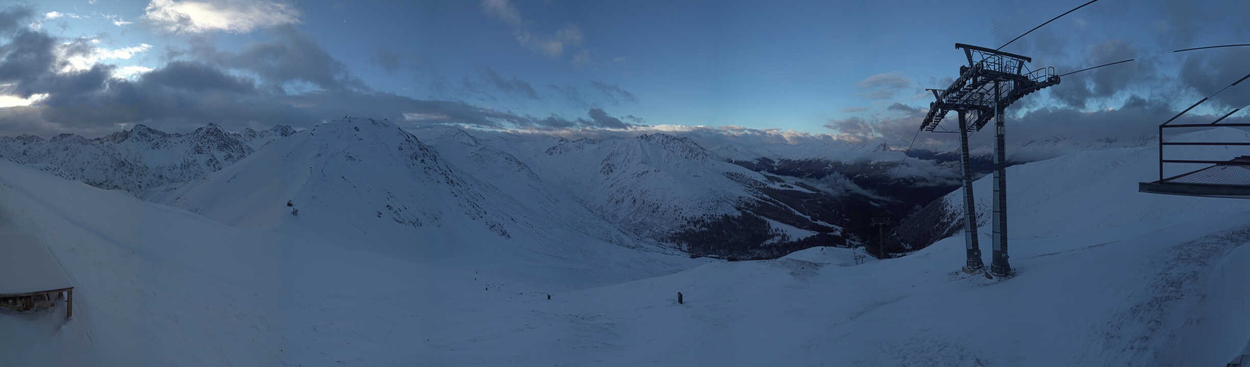 Archiv Foto Webcam Panoramablick Tscheyeck