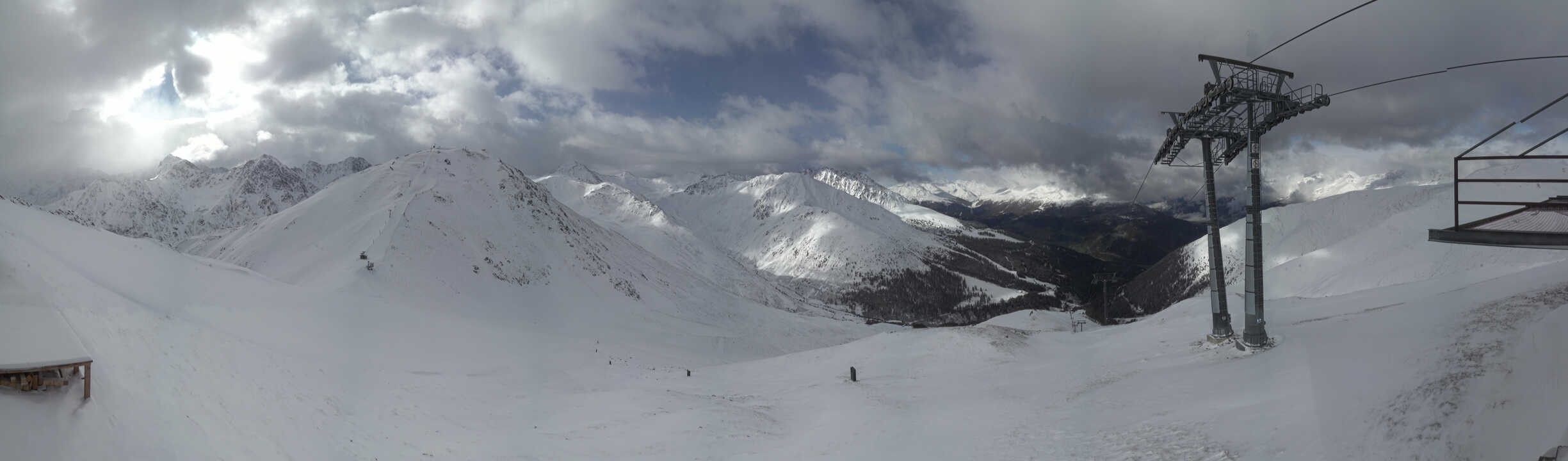 Archiv Foto Webcam Panoramablick Tscheyeck