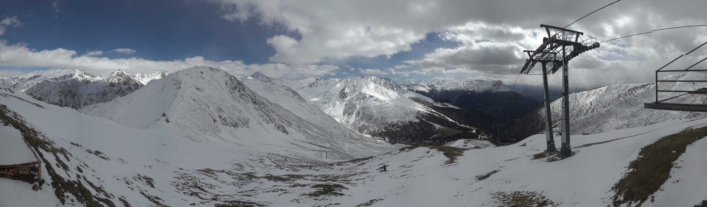 Archiv Foto Webcam Panoramablick Tscheyeck