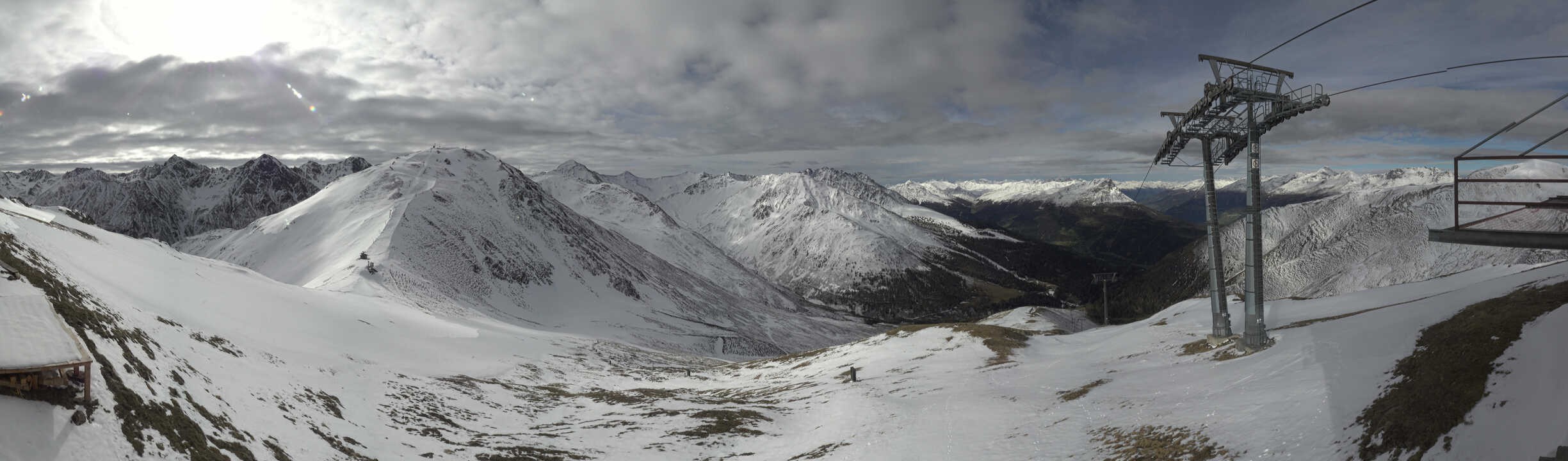Archiv Foto Webcam Panoramablick Tscheyeck