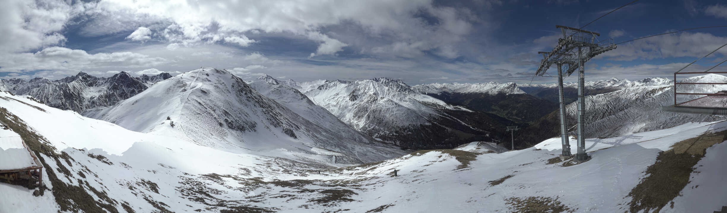 Archiv Foto Webcam Panoramablick Tscheyeck