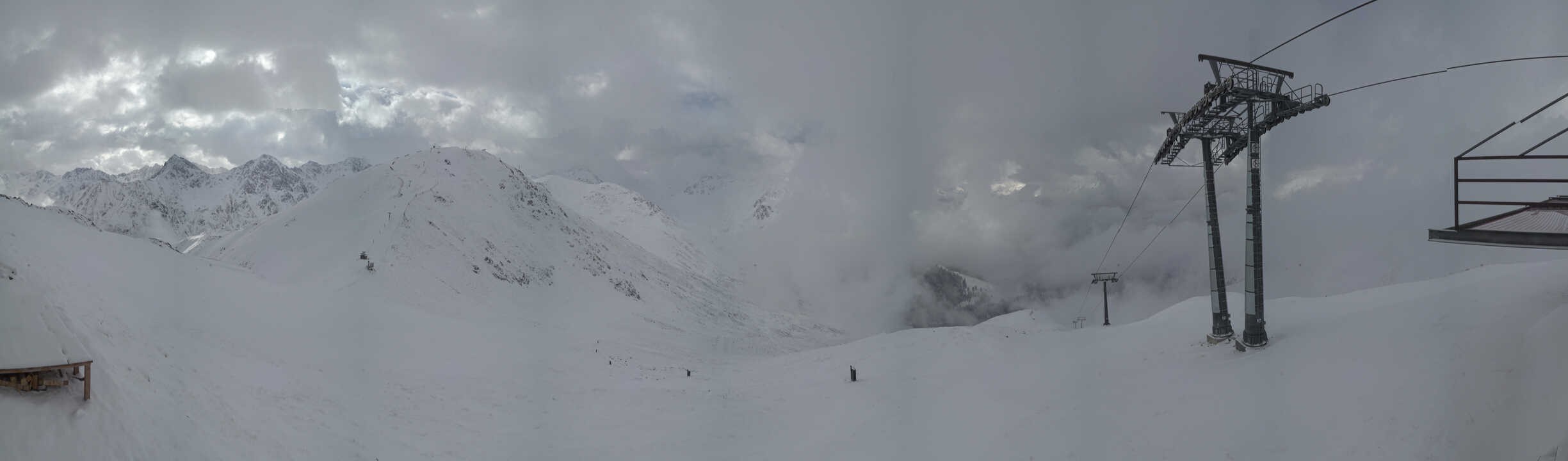 Archiv Foto Webcam Panoramablick Tscheyeck