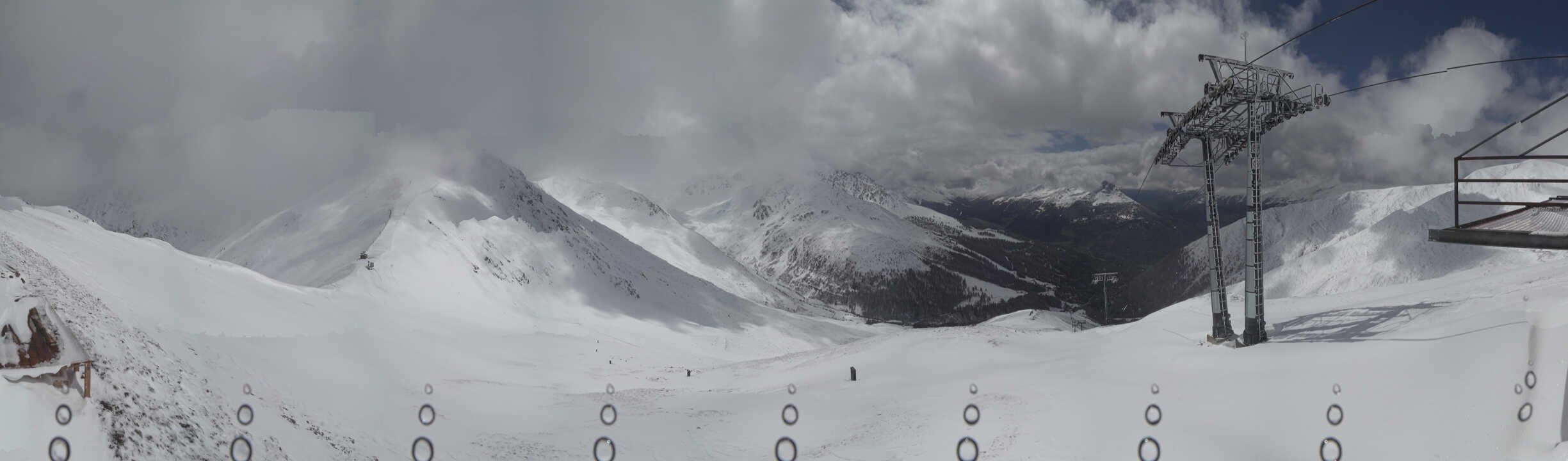 Archiv Foto Webcam Panoramablick Tscheyeck