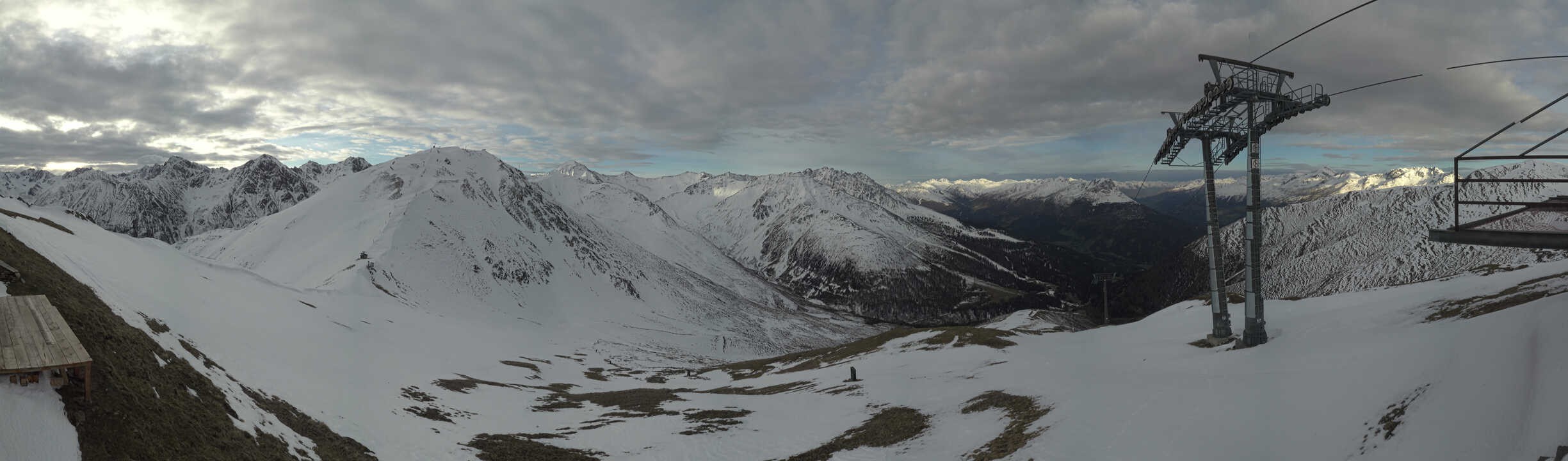 Archiv Foto Webcam Panoramablick Tscheyeck