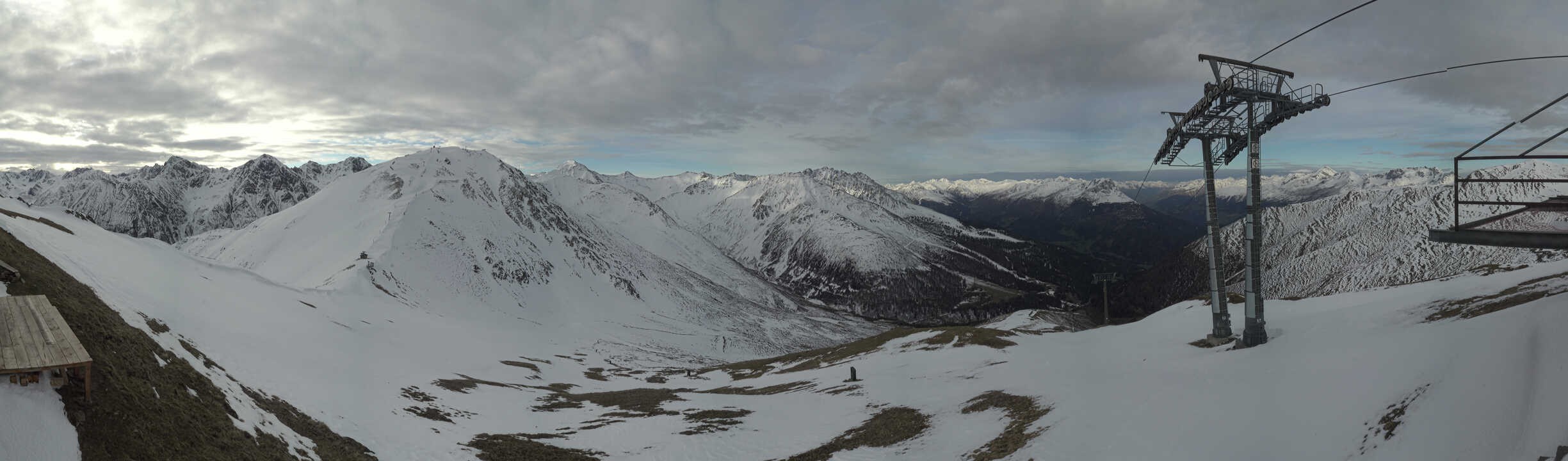 Archiv Foto Webcam Panoramablick Tscheyeck