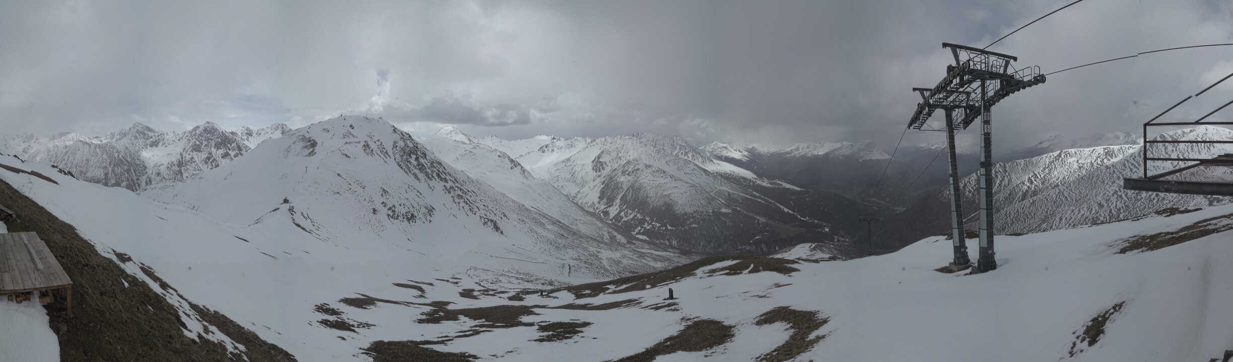 Archiv Foto Webcam Panoramablick Tscheyeck