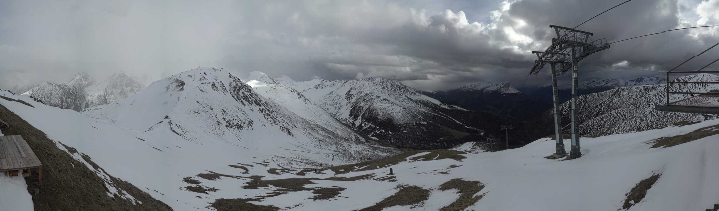 Archiv Foto Webcam Panoramablick Tscheyeck