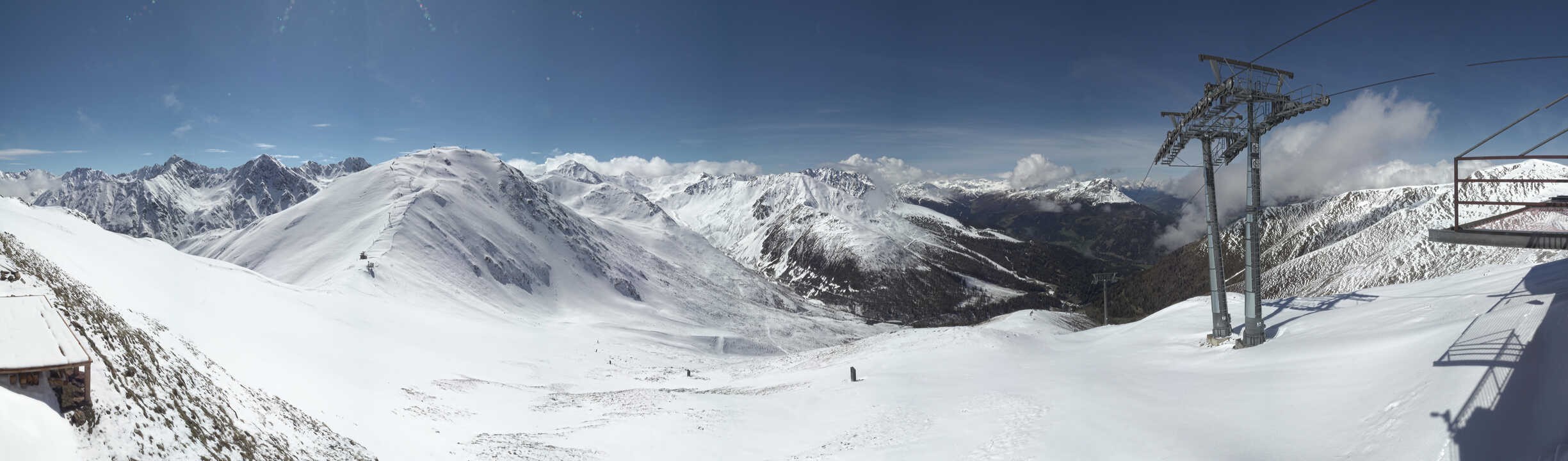 Archiv Foto Webcam Panoramablick Tscheyeck